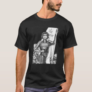 Joan von Arc gestresst Vintage Heilige katholische T-Shirt