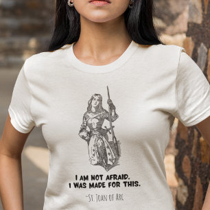 Joan von Arc katholischen Heiligen Ich bin nicht s T-Shirt