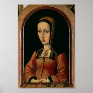 Joanna oder Juana `The Mad' von Kastilien Poster