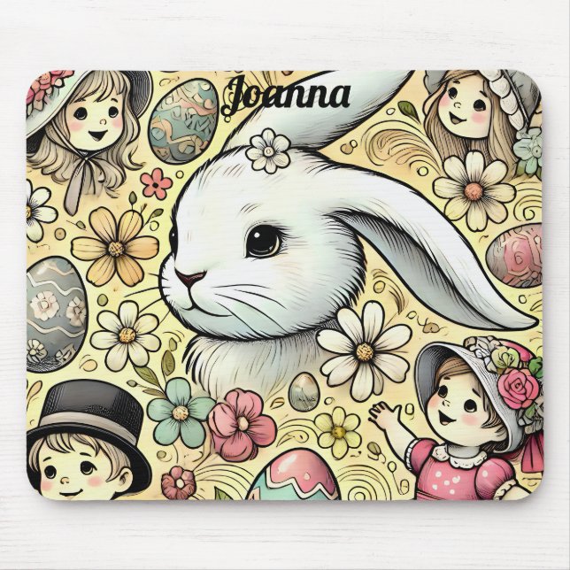 JOANNA ~ Vintag Ostern ~ Mousepad (Vorne)