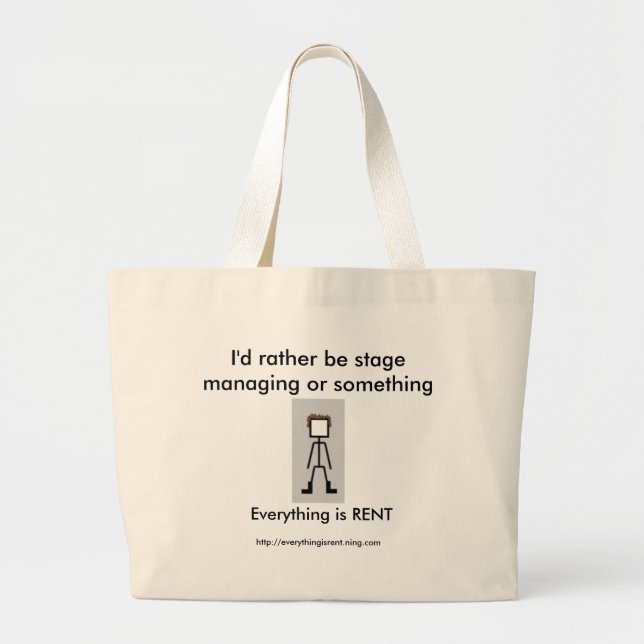 Joanne-Tasche Jumbo Stoffbeutel (Vorne)