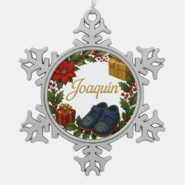 Joaquín Baby’s First Christmas Ornament