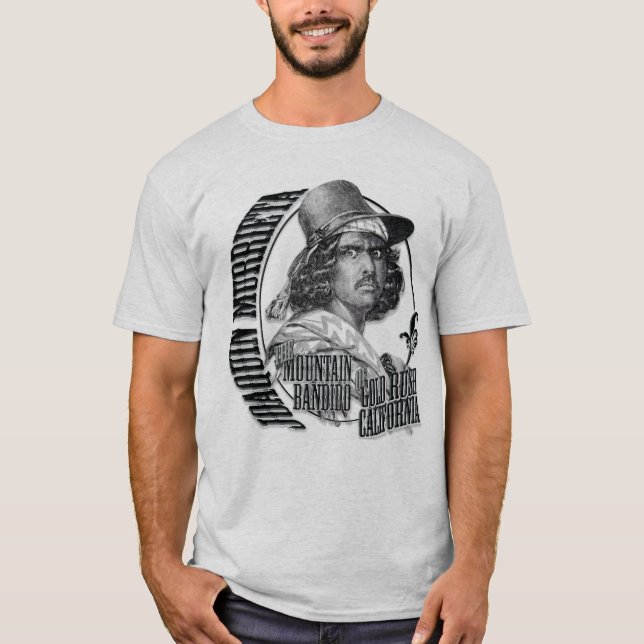 Joaquin Murrieta legendäres Bandido T-Shirt (Vorderseite)