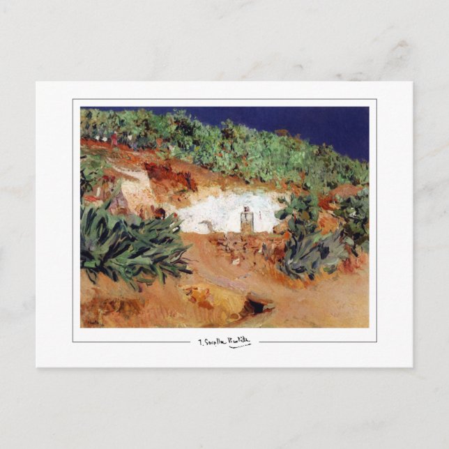 Joaquín Sorolla #148 - Fine Art Postcard Postkarte (Vorderseite)