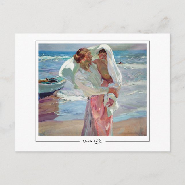 Joaquín Sorolla #21 - Fine Art Postcard Postkarte (Vorderseite)