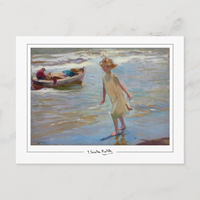 Joaquín Sorolla #426 - Fine Art Postcard Postkarte (Vorderseite)