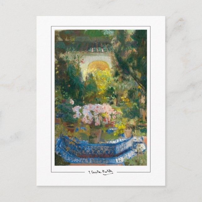 Joaquín Sorolla #4 - Kunsthistorkarte Postkarte (Vorderseite)