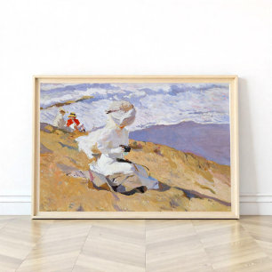 Joaquín Sorolla Art erobert den Moment Poster