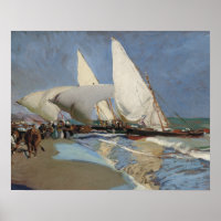 Joaquin Sorolla - Der Strand von Valencia