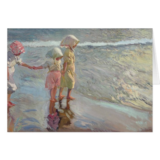 Joaquin Sorolla - Die drei Schwestern (Vorderseite (Horizontal))