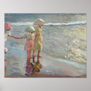 Joaquin Sorolla - Die drei Schwestern Poster
