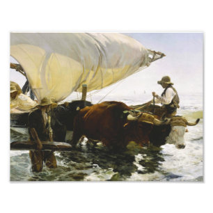 Joaquin Sorolla - Die Rückkehr aus der Fischerei Fotodruck