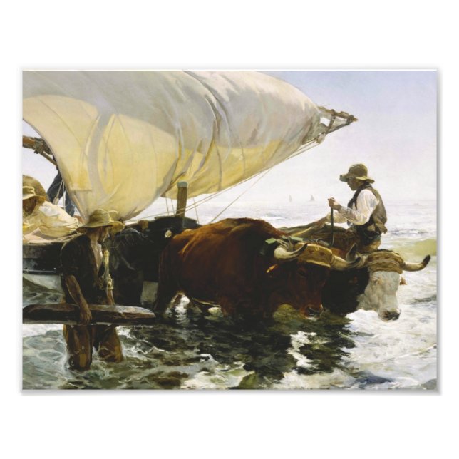 Joaquin Sorolla - Die Rückkehr aus der Fischerei Fotodruck (Vorne)