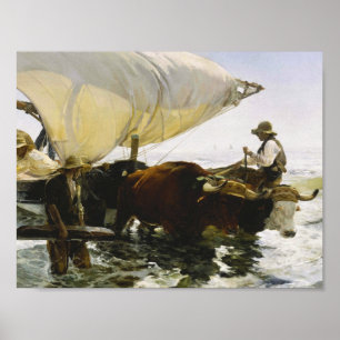 Joaquin Sorolla - Die Rückkehr aus der Fischerei Poster