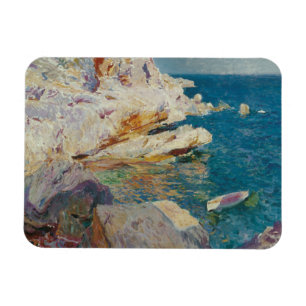 Joaquin Sorolla-Felsen von Javea und dem Weißen Bo Magnet