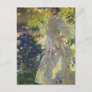 Joaquín Sorolla - Maria verkleidet als valencianis Postkarte