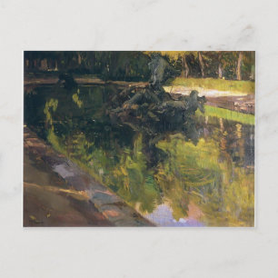 Joaquín Sorolla - Neptun, La Granja Postkarte