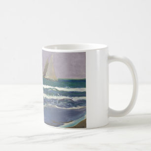 Joaquin Sorolla - Segel im Meer Tasse
