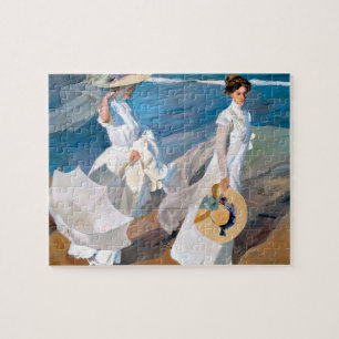 Joaquín Sorolla Spaziergänge am Meer Puzzle