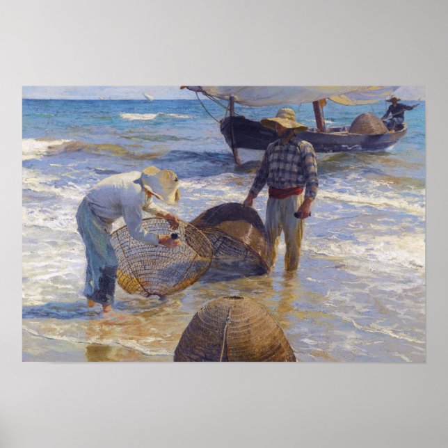 Joaquin Sorolla - Valencian Fisherman Poster (Vorne)