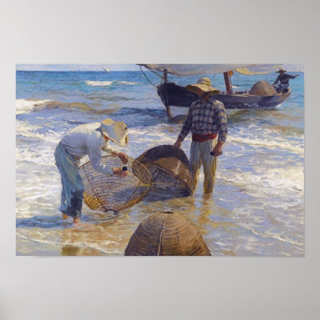 Joaquin Sorolla - Valencian Fisherman Poster (Vorne)