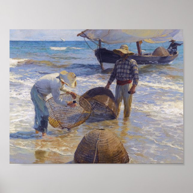 Joaquin Sorolla - Valencian Fisherman Poster (Vorne)