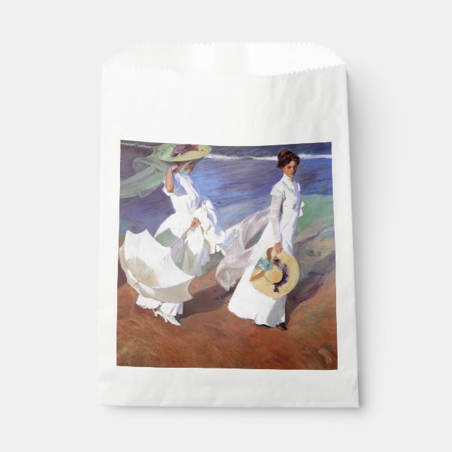 Joaquin Sorolla Women Walking Beach Geschenktütchen (Vorderseite)