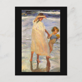Joaquín Sorolla y Bastida 2 Schwestern Postkarte