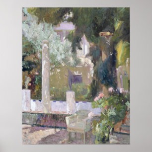 Joaquín Sorolla y Bastida Der Garten Poster