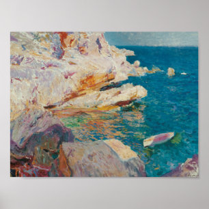 Joaquin Sorolla Y Bastida - Felsen bei Javea. Poster