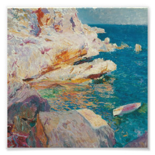 Joaquin Sorolla Y Bastida - Felsen Javea. Fotodruck