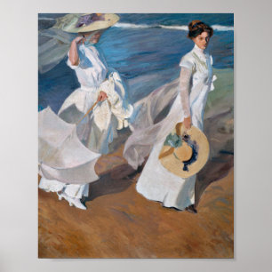 Joaquin Sorolla Y Bastida - Walzen Poster