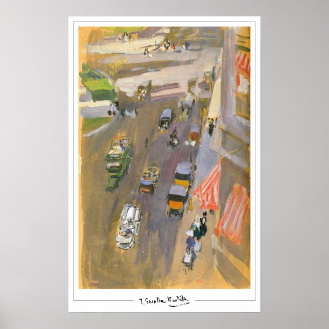 Joaquín Sorolla Zedign Art Poster #20 (Vorne)