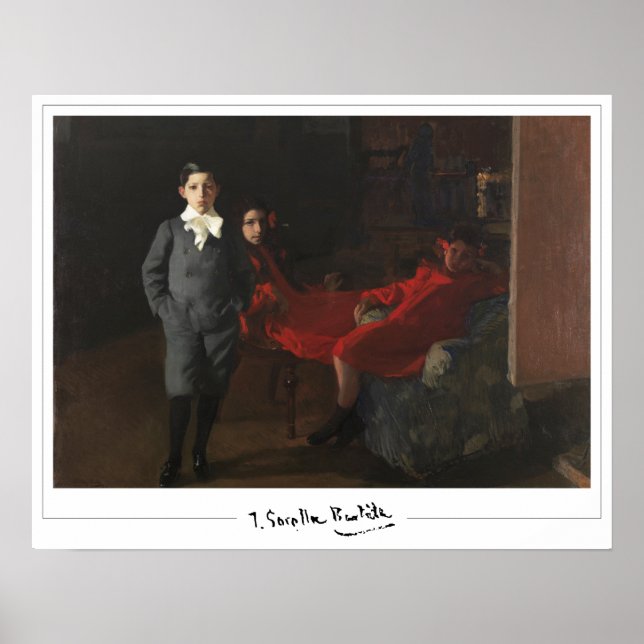 Joaquín Sorolla Zedign Art Poster #34 (Vorne)