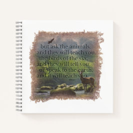 JOB 12:7 - Journal Notizbuch