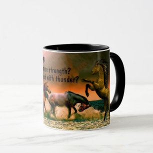 Job-39:19 Tasse