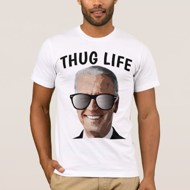 JOB BIDEN THUG LIFE-T - SHIRT (Vorderseite)