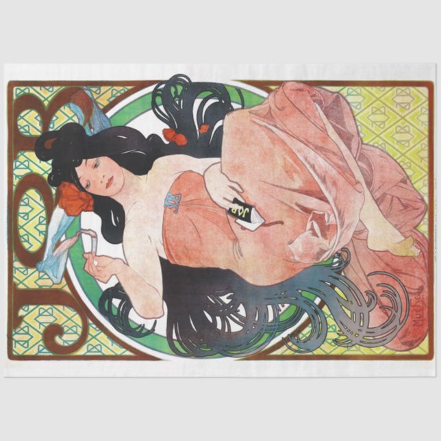 JOB, Mucha Seidenpapier (Vorderseite)