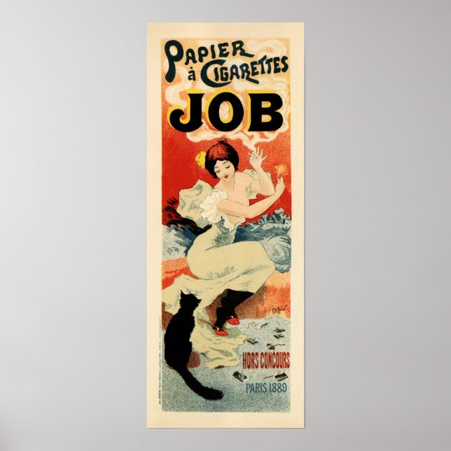 JOB Papier Zigaretten von Georges Meunier French A Poster (Vorne)