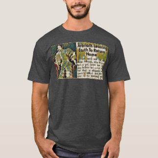 Jobriath Verlasse die Erde zurück, um Zuhause zurü T-Shirt