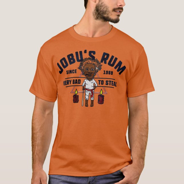 Jobu's Rum Funny T-Shirt (Vorderseite)