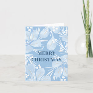 JoChristmas Design Blue Feiertagskarte