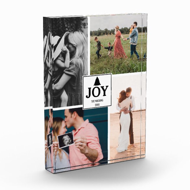 JoChristmas Family Foto Collage Xmas Block (Links)