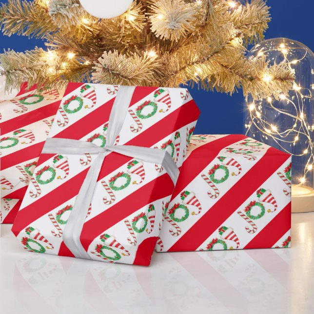 JoChristmas Wrapping Paper Geschenkpapier (Feiertage)