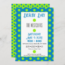 Jockey Silk Dots Green und Blue Derby