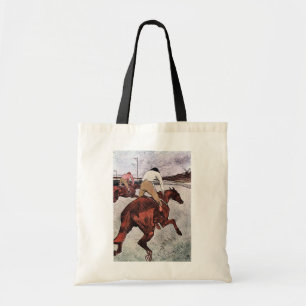 Jockey und Race Horse, Lautrec Tragetasche