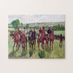 Jockeys and Race Horses, Edgar Degas Puzzle