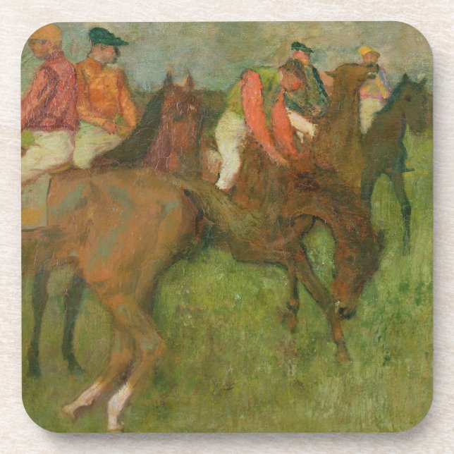 Jockeys Edgar Degass |, 1886-90 Untersetzer (Vorderseite)