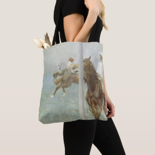 Jockeys vor dem Rennen von Edgar Degas