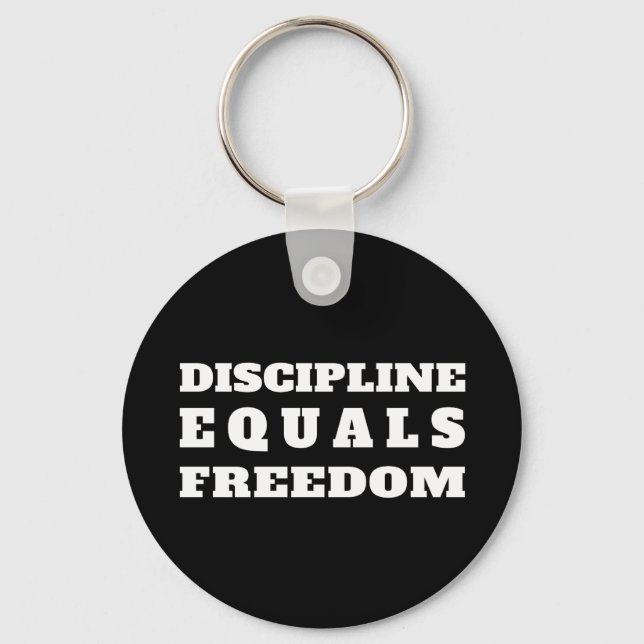 Jocko Willink Discipline Equals Freemdom Schlüsselanhänger (Vorderseite)